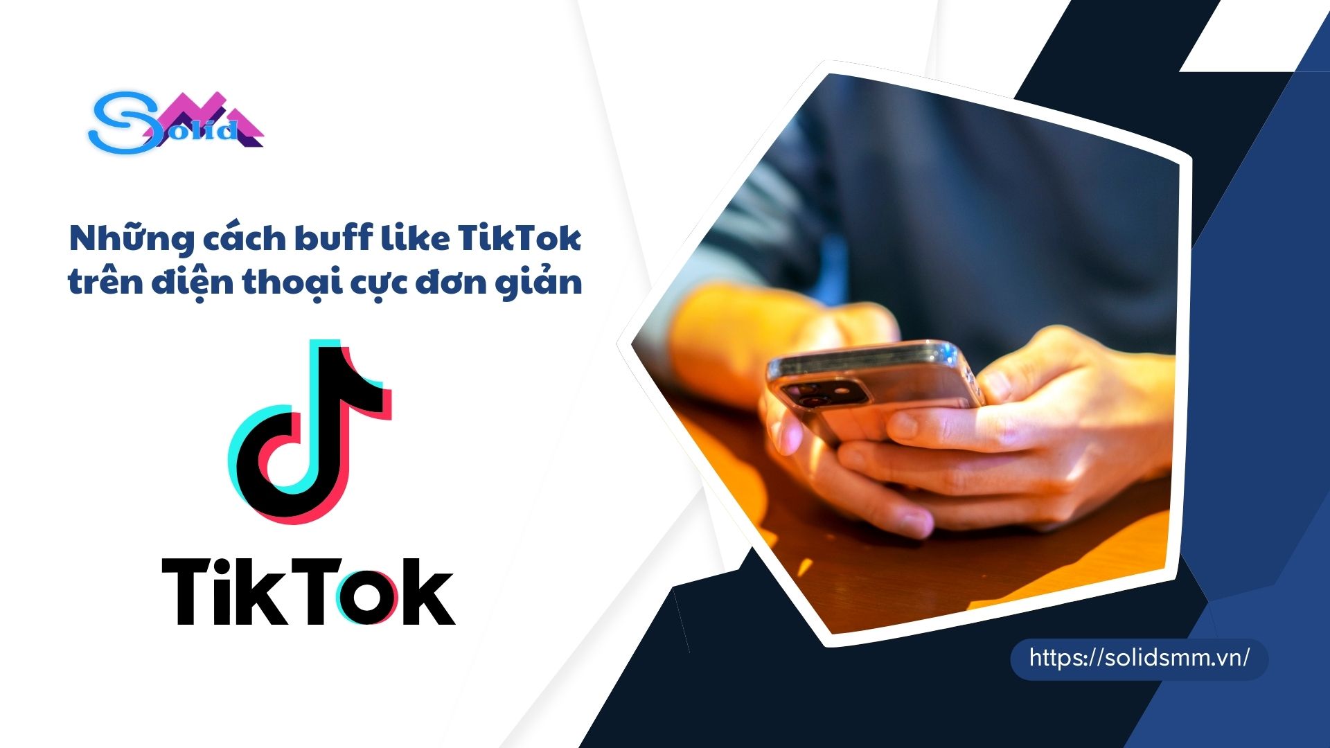 Những cách buff like TikTok trên điện thoại cực đơn giản